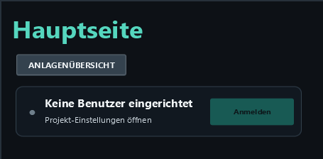 No users configured yet.