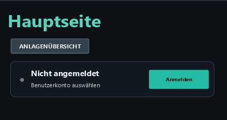 Test mode without a signed-in user.