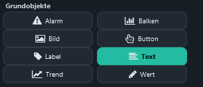 Select Text under Basic objects.