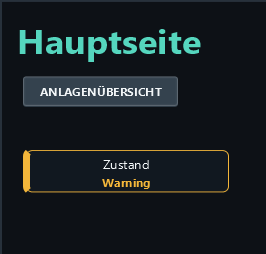 Value 2 shows Warning with a yellow border and text.